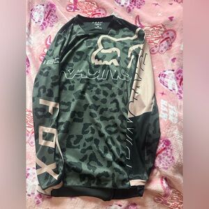 Fox Racing 180 Black Cheetah and Muave Jersey